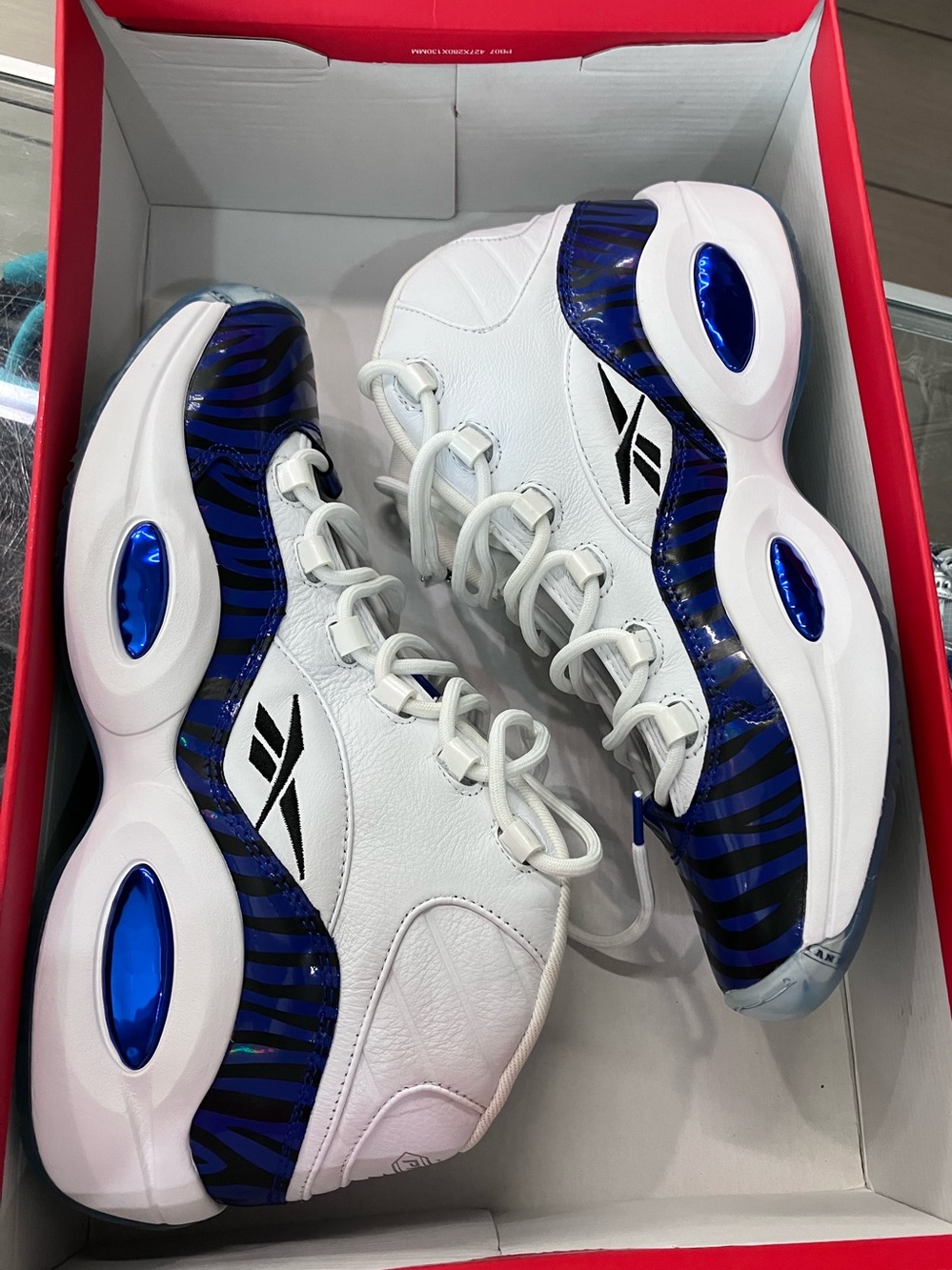 Reebok Question Mid Panini Tiger Prizm Size 13 - Picture 8 of 9